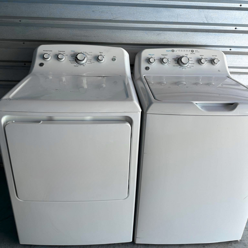 GE Top Load Washer and Dryer