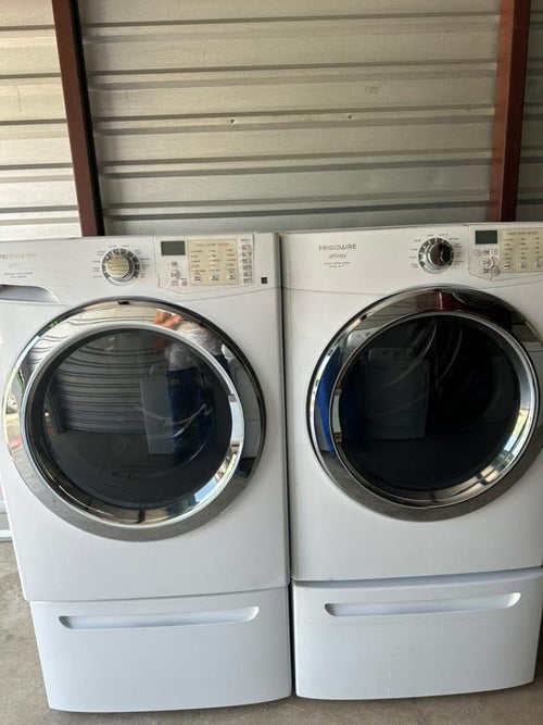 Frigidaire Affinity Front Load Washer and Electric Dryer (Pedestals Included)