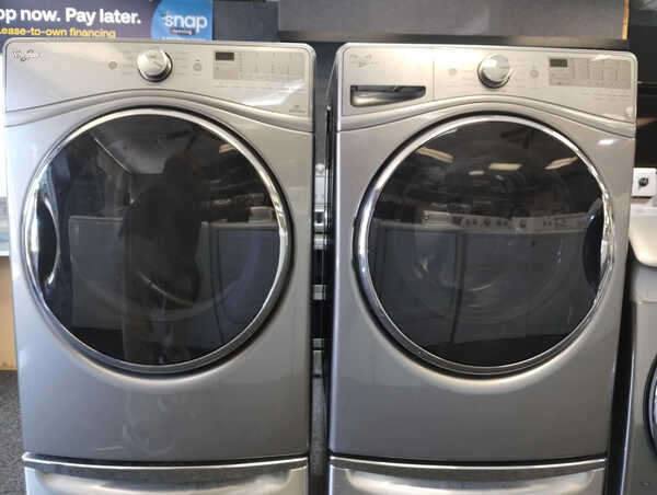 Whirlpool Duet Front Load Washer and Electric Dryer